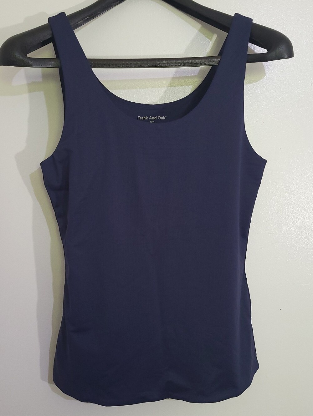 Frank and Oak Navy Blue Smoothing Contour Tank Top - Size M